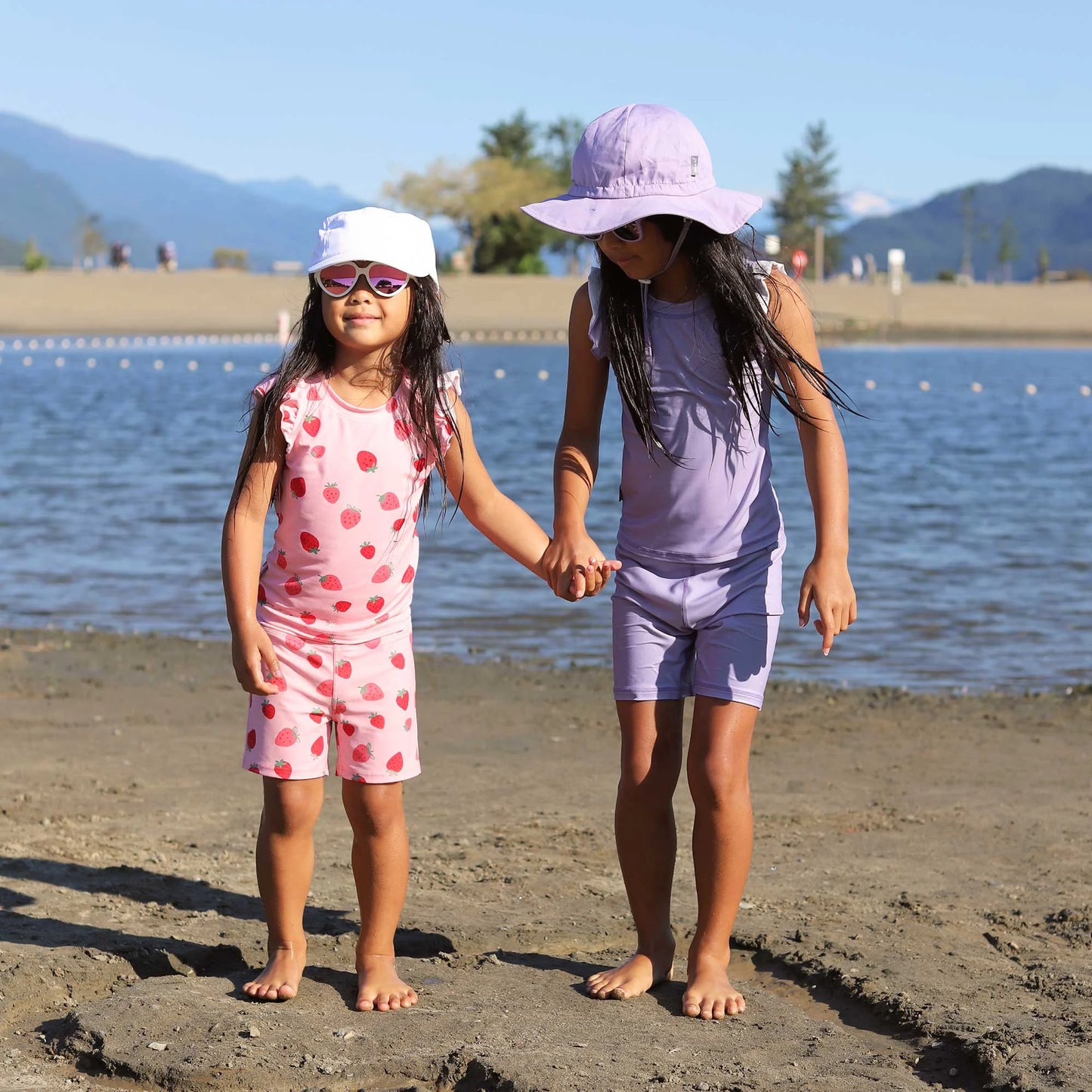 Jan & Jul - Kids UV Swim Trunks
