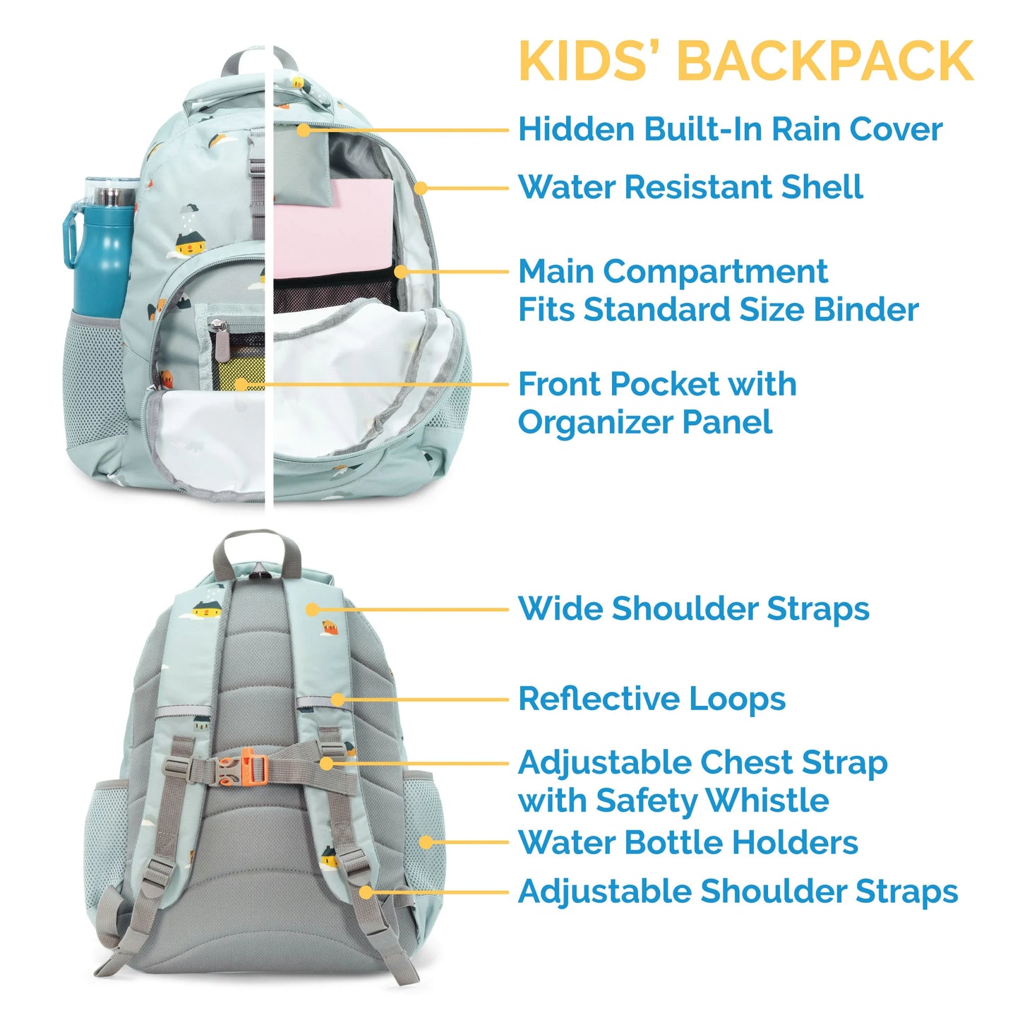 Jan & Jul - Little Xplorers Kids’ Backpack