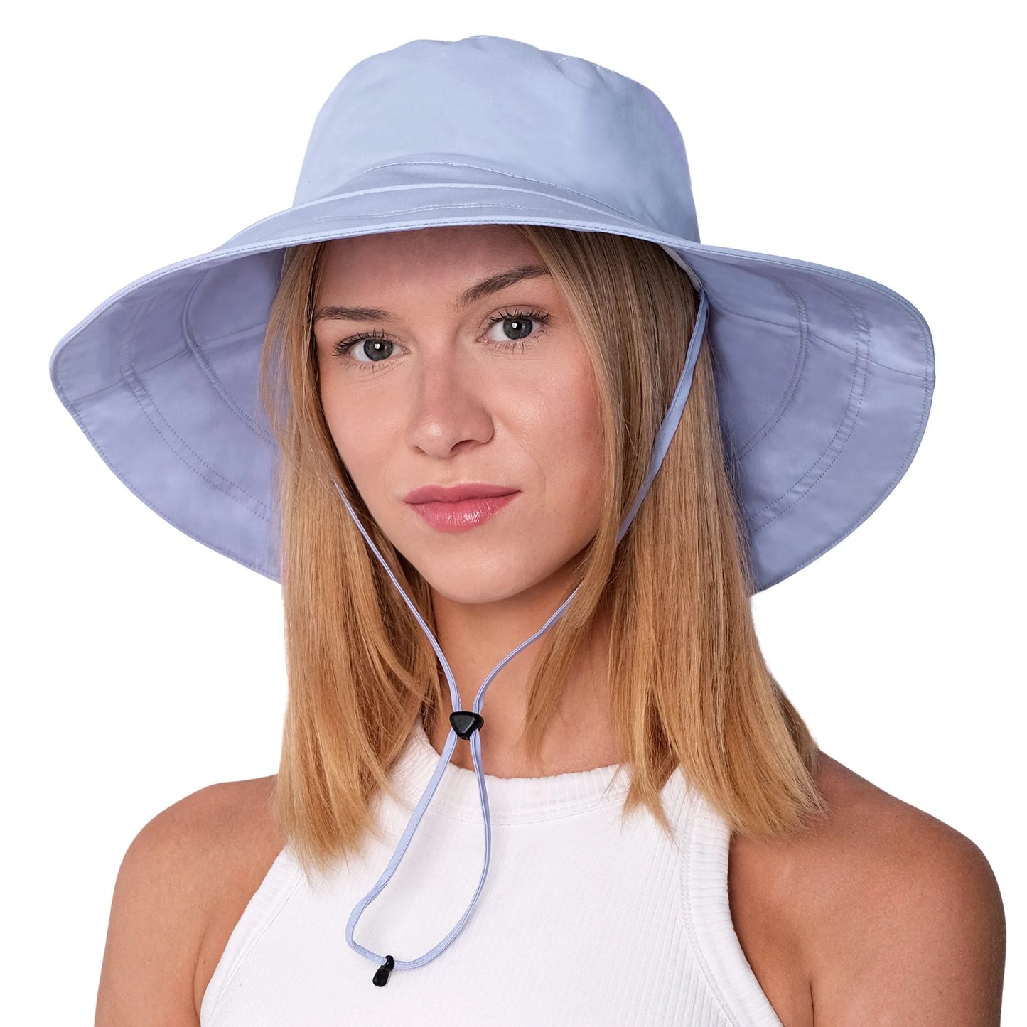 Jan & Jul - Adult Women's Wide Brim Cotton Hat
