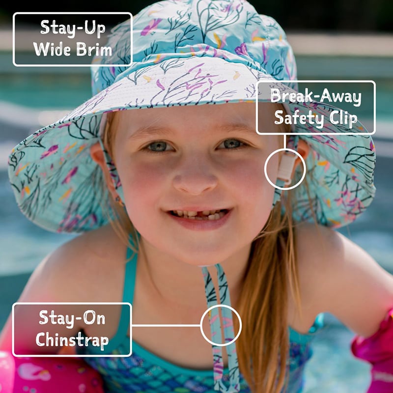 Jan & Jul  - Aqua Dry Water Repellent Bucket Hat