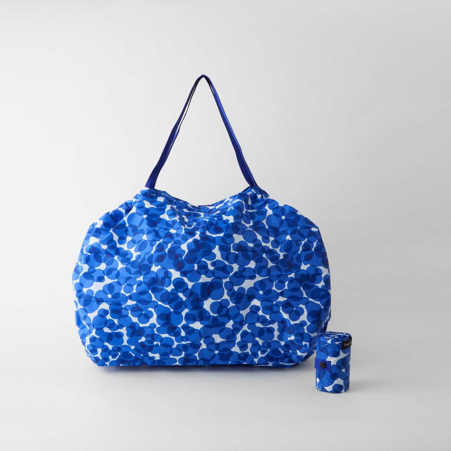 Shupatto Compact One-Pull Foldable Bag - Print - L