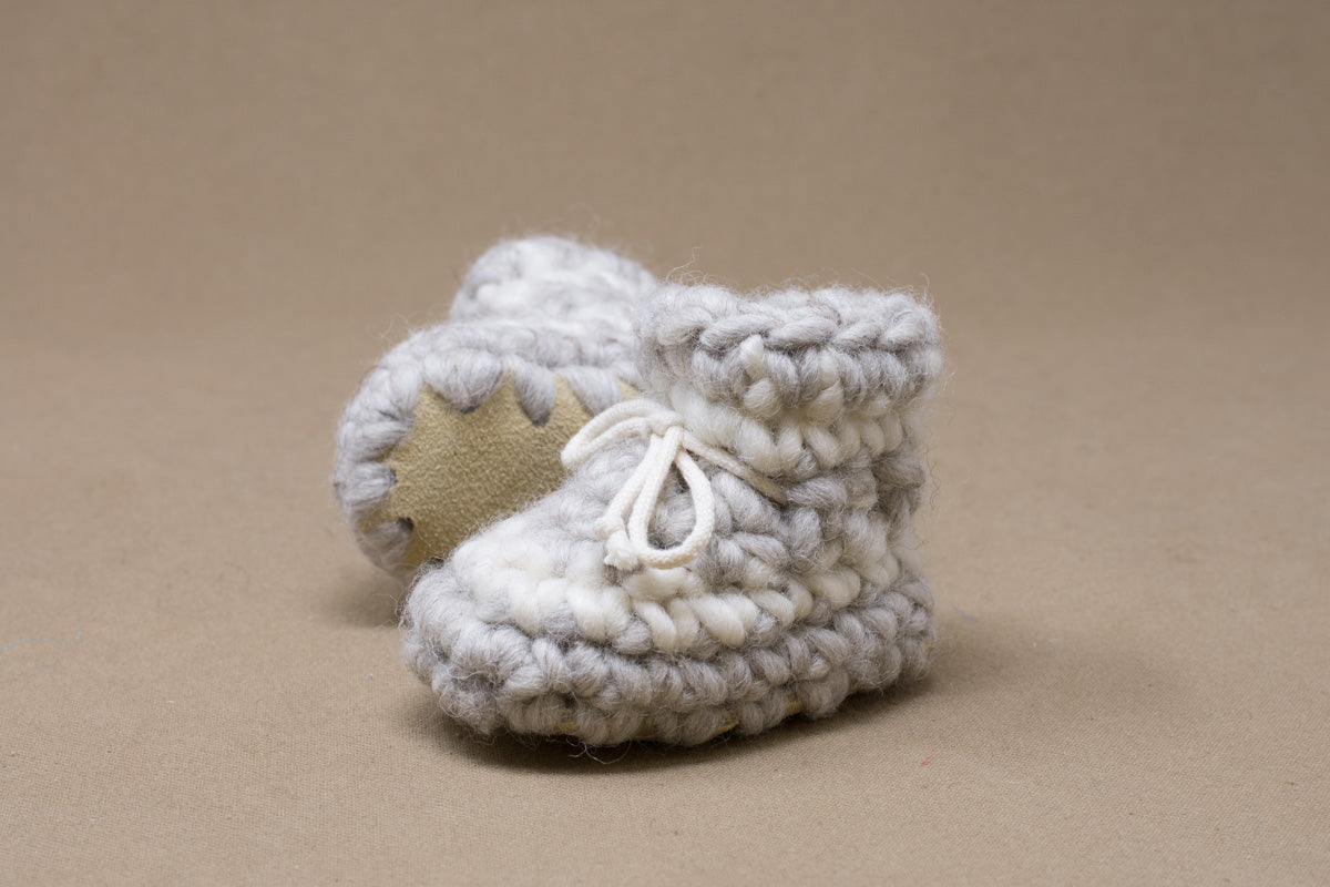 Padraig Cottage - Handmade Infant Slippers