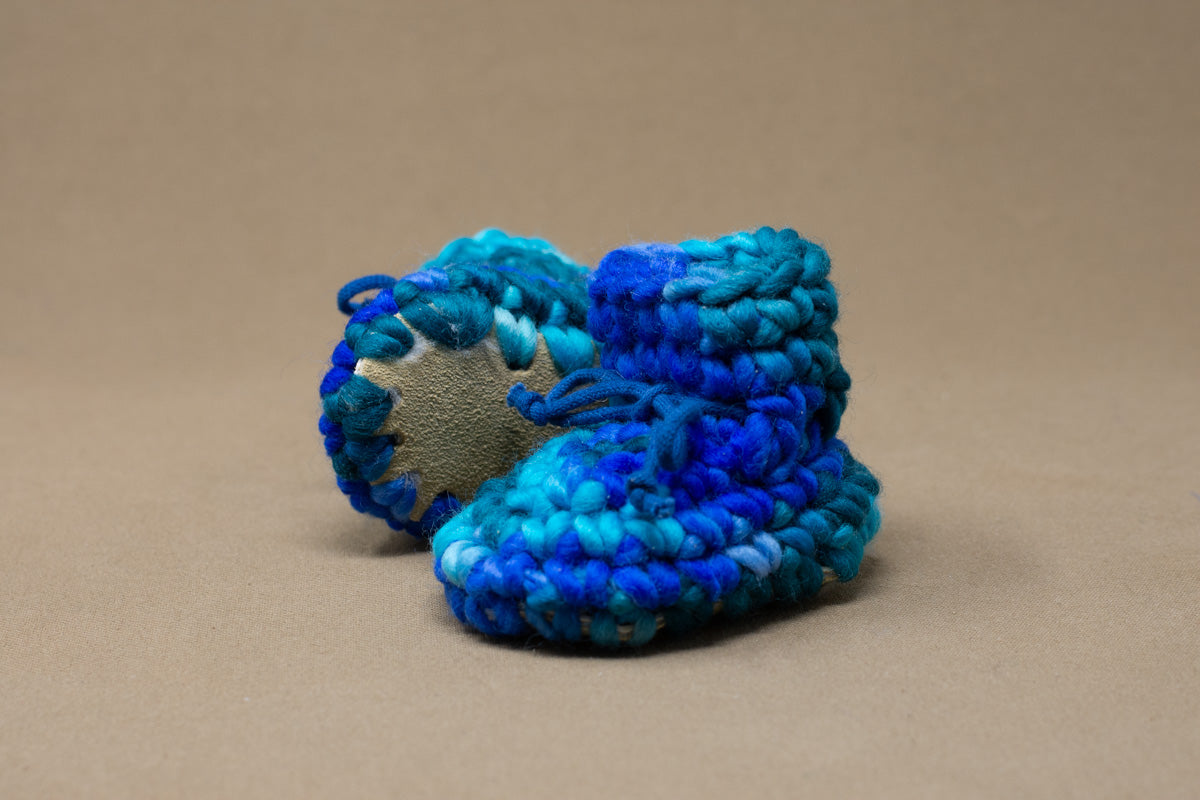 Padraig Cottage - Handmade Infant Slippers